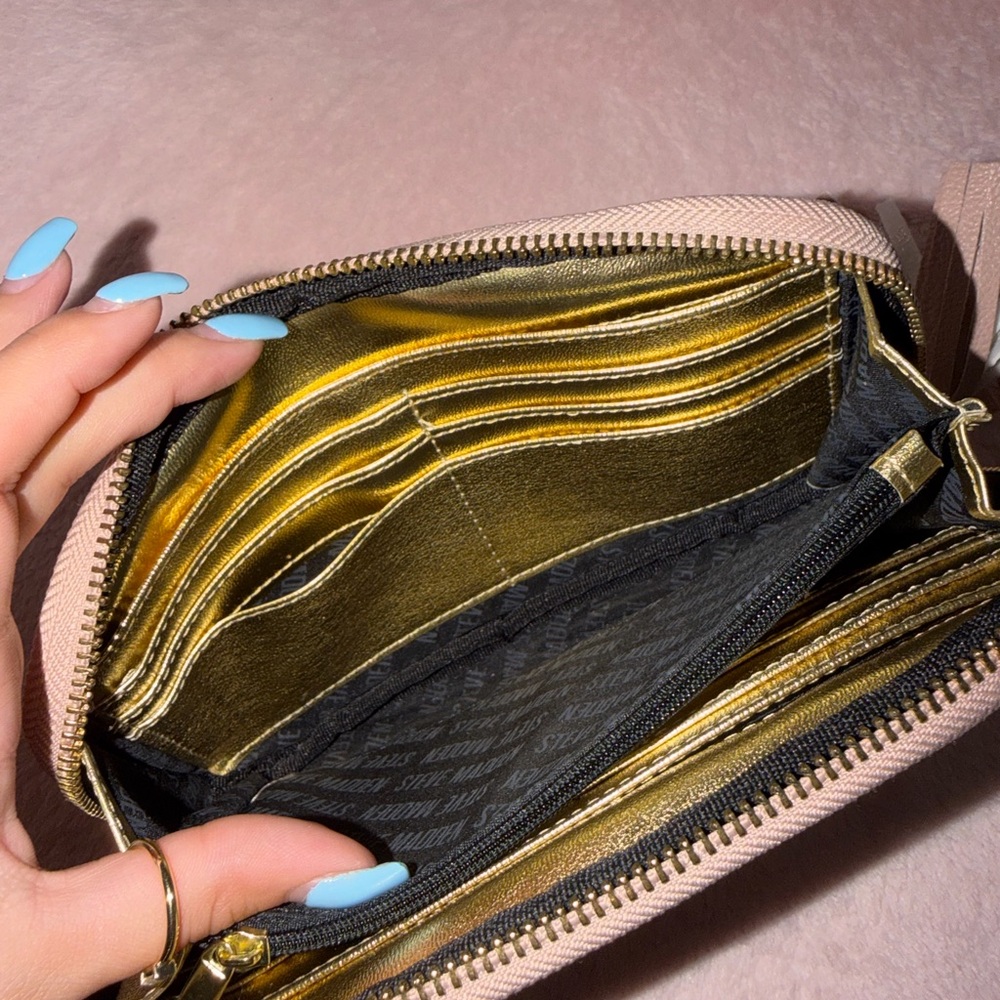 Steve Madden Studded Wristlet Wallet – Blush - Picture 7 of 11